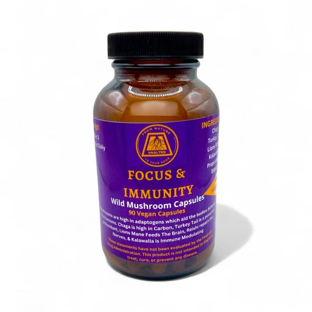 Focus & Immunity Alkaline Blend ( WIld Mushrooms)