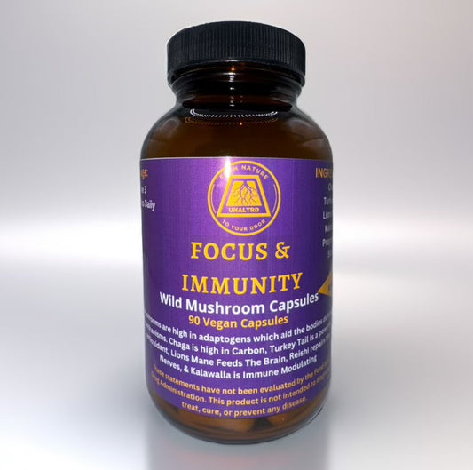 Focus &  Immunity Alkaline Blend ( WIld Mushrooms)