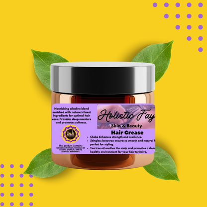 Batana & Stingless Bee Honey Wax Hair Grease (Styling, Locking, Waves) 100% Wildcrafted Ingredients