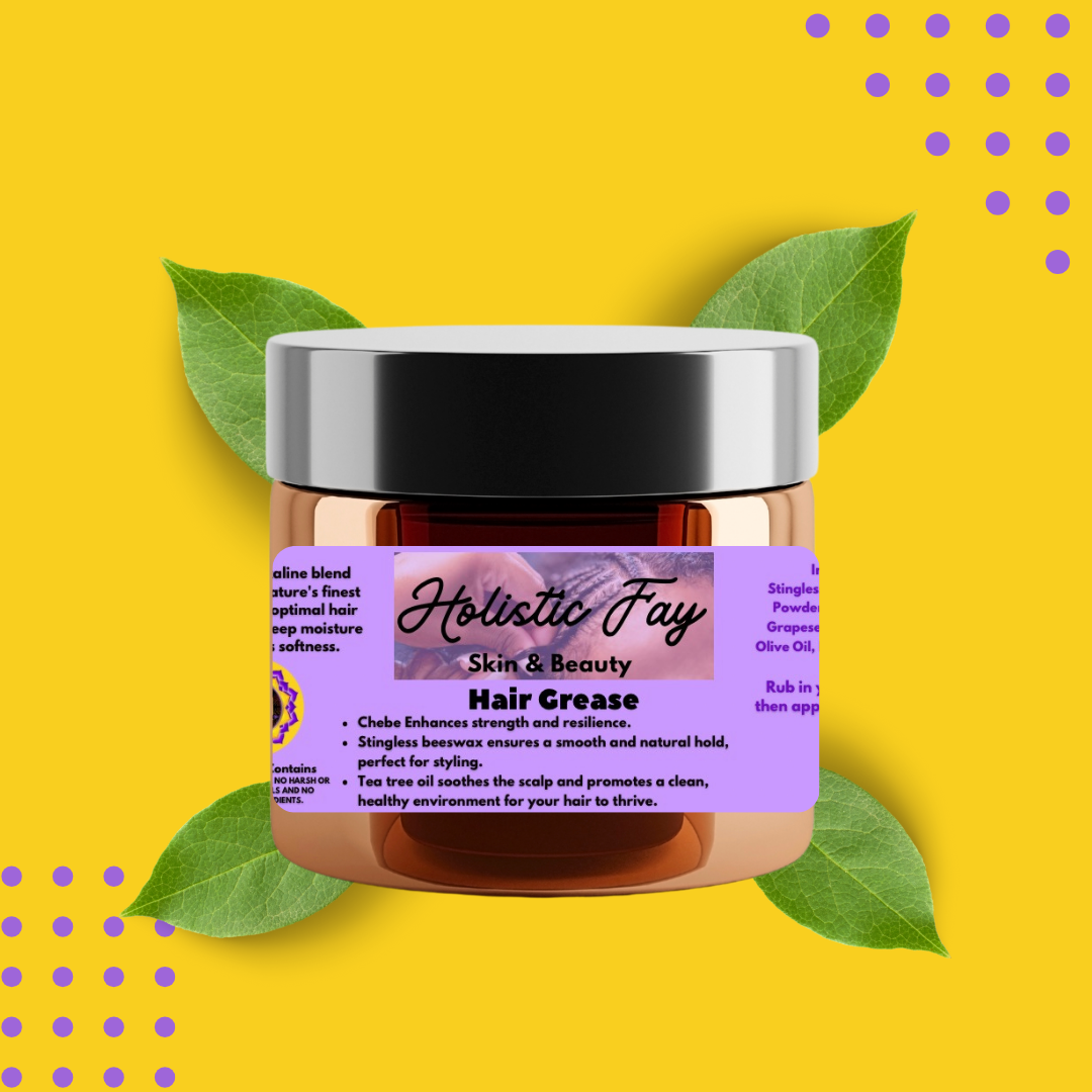 Batana & Stingless Bee Honey Wax Hair Grease (Styling, Locking, Waves) 100% Wildcrafted Ingredients