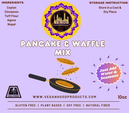 Pancake Mix (Gluten Free, Plant Based) (Dr Sebi Approved) 13oz