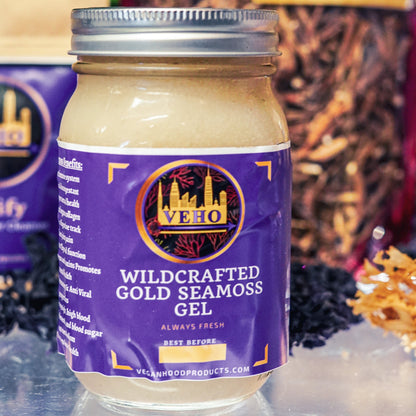 Wildcrafted Gold Sea Moss Gel (Chondrus Crispus)